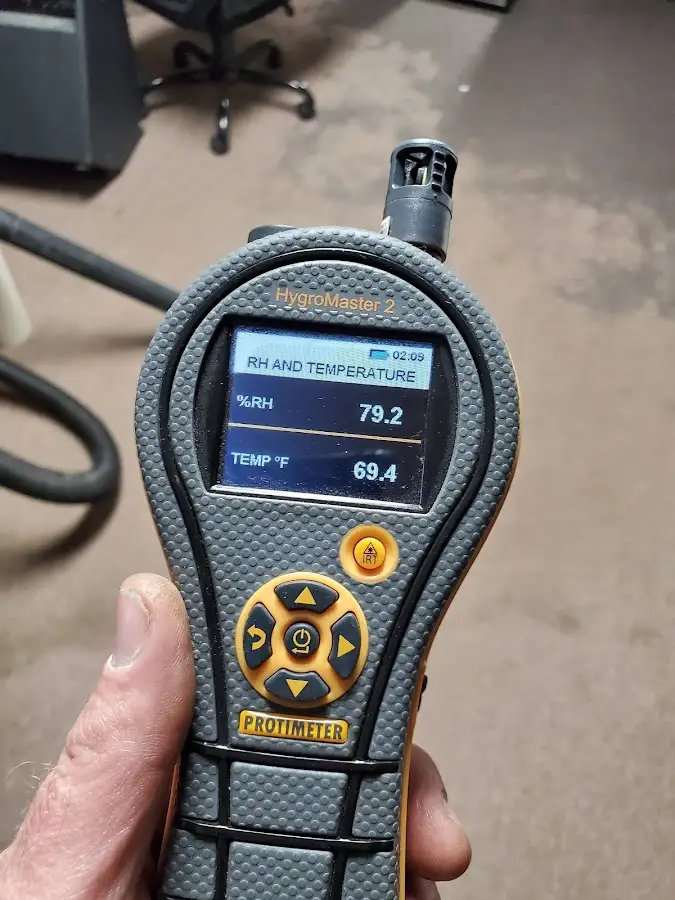 Moisture meter humidity assessment for Fire & Smoke Damage Restoration in Pittston